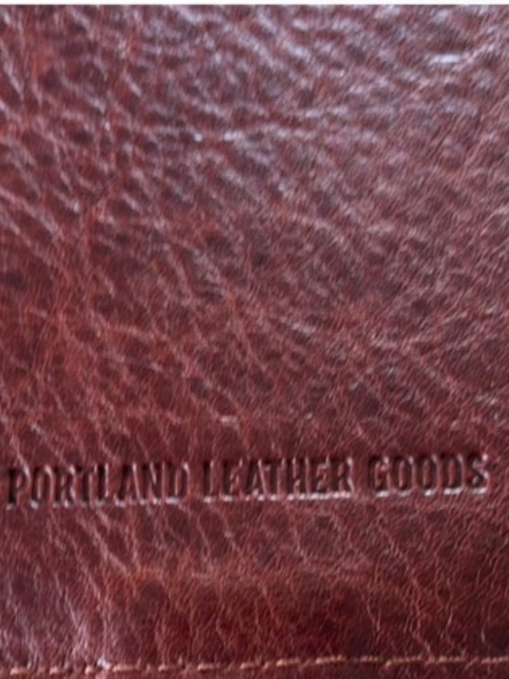 Portland Leather Goods Bifold Wallet In Nutmeg - Picture 2 of 4